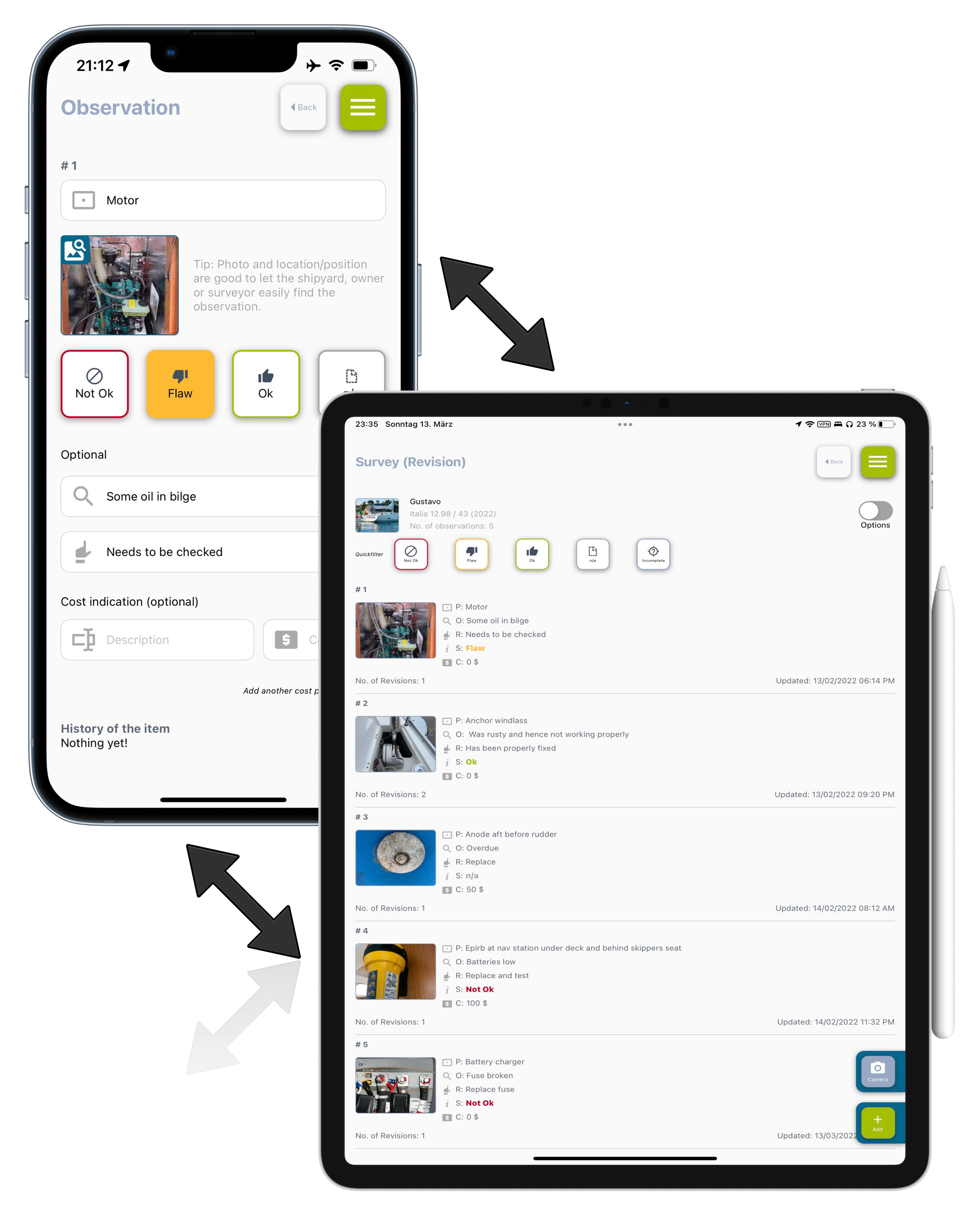 Boat Assessor cloud sync